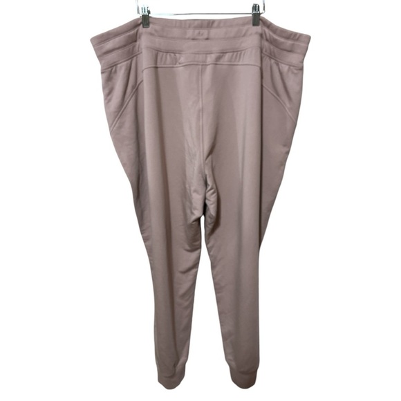 NWOT - Athleta Balance Jogger - Mocha Latte Pink - Size 3X - Picture 3 of 5